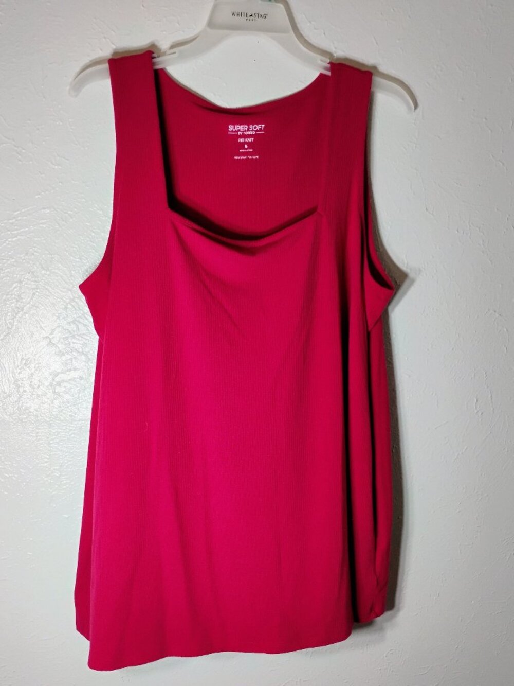 Torrid Super Soft Ribbed Tank Top – Maroon – Size 4X